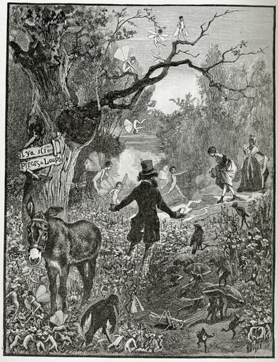 Illustration from Theatre in Freedom by French School