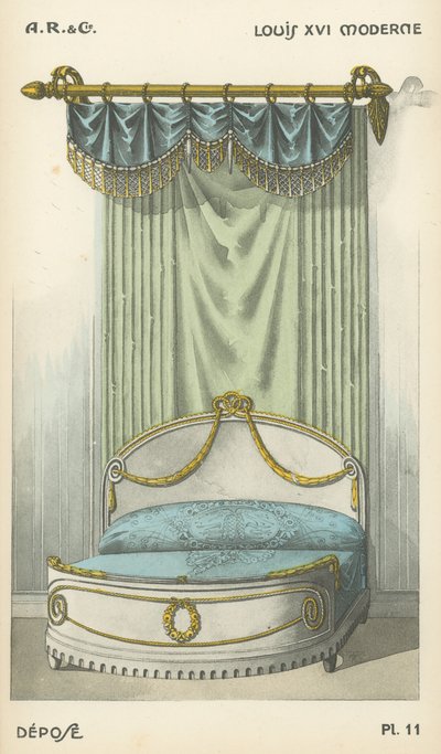 Illustration from interior design product catalogue from A R & Cie, France by French School
