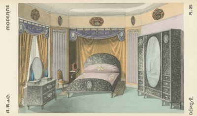 Illustration from interior design product catalogue from A R & Cie, France by French School