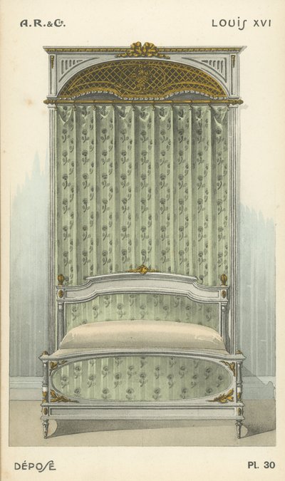 Illustration from interior design product catalogue from A R & Cie, France by French School