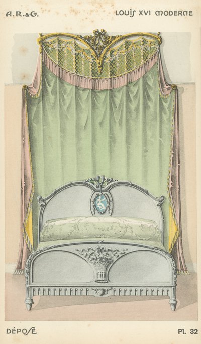 Illustration from interior design product catalogue from A R & Cie, France by French School