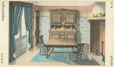 Illustration from interior design product catalogue from A R & Cie, France by French School