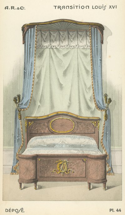Illustration from interior design product catalogue from A R & Cie, France by French School