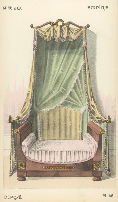 Illustration from interior design product catalogue from A R & Cie, France by French School