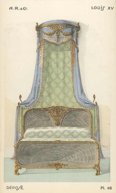 Illustration from interior design product catalogue from A R & Cie, France by French School