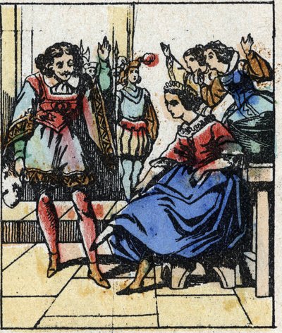 Illustration of Charles Perrault