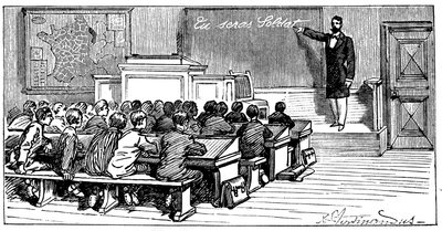 Illustration of the Book by Emile Lavisse 