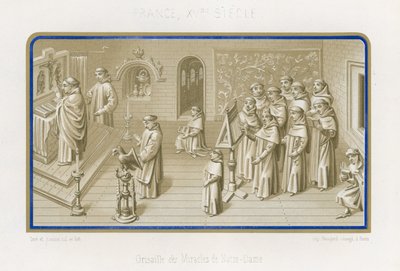Image in Grisaille from The Miracles of Our Lady by French School