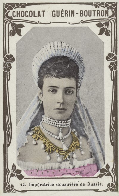 Dowager Empress of Russia by French School
