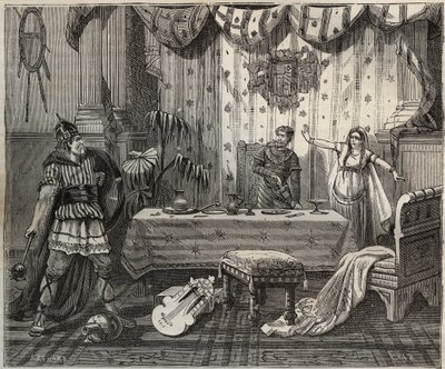 Lothaire Enters the Palace of Otto II by French School