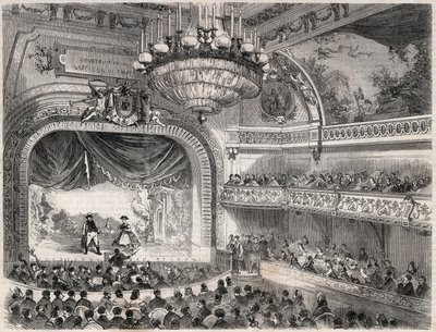 Inauguration of the theatre of the city of Vichy on July 2 by French School