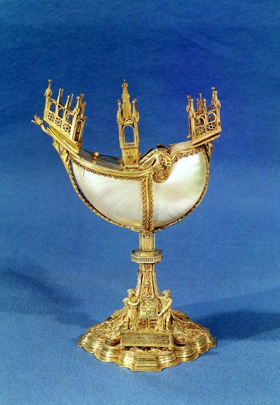Incense holder in the shape of a boat, from the Treasure of Chartres by French School