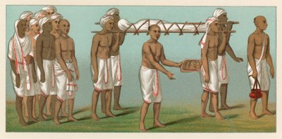 India Costume by French School