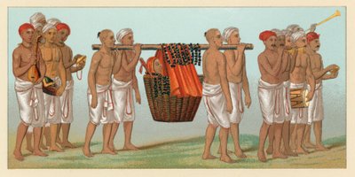 India Costume by French School