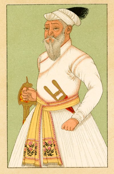 India costume by French School