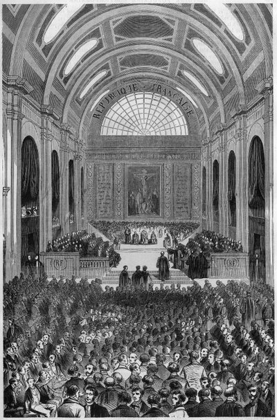 Institution of the Magistracy: sworn in on 3 November 1849 in Paris by French School