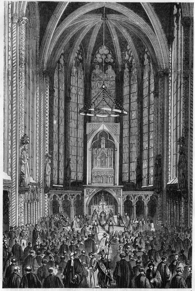 Institution of the Judiciary: Mass of the Holy Spirit on November 3 by French School