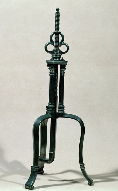 Instrument for trepanation, similar to one illustrated by Ambroise Pare by French School