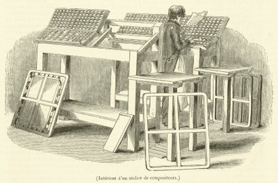 Interior of a Composers