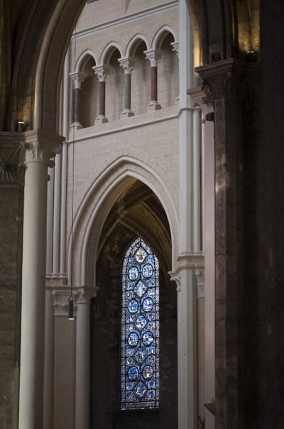 Interior Detail of the Cathedral of Chartres by French School