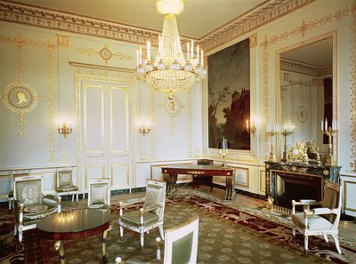 Interior of the Salon Vert in the Apartment of Prince Eugene de Beauharnais by French School