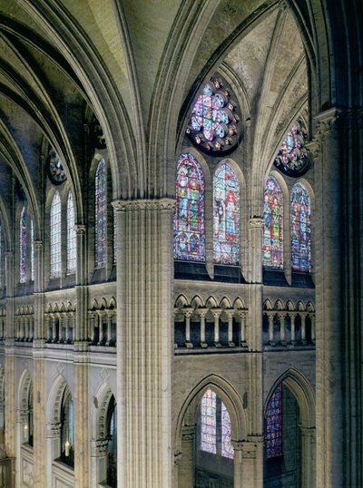 Interior of the Transept Crossing by French School