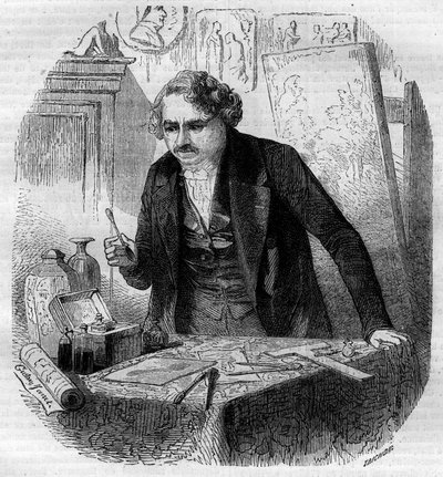 Invention of the Daguerreotype by French School