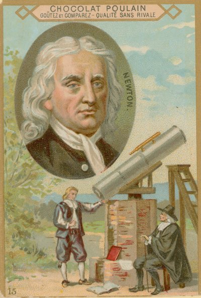 Isaac Newton by French School