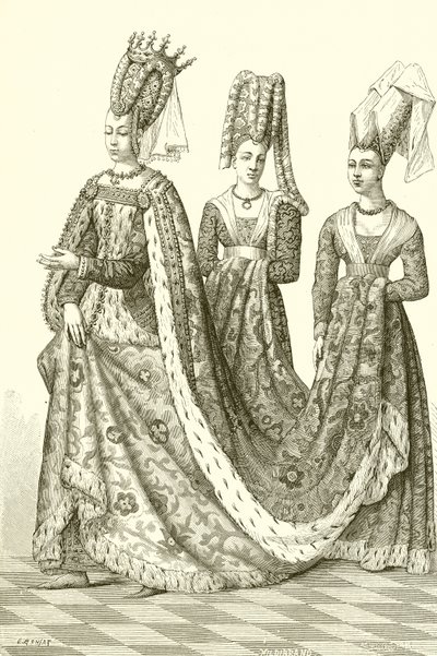 Isabeau de Baviere by French School