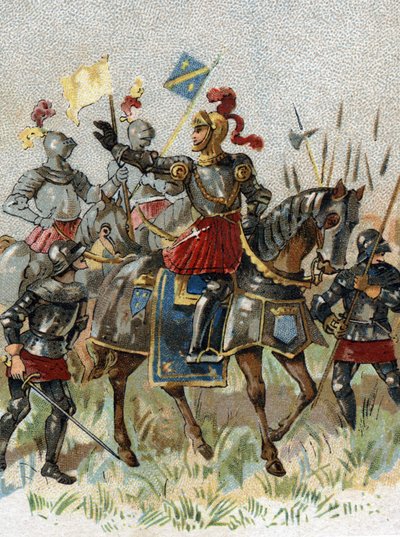 Italian Wars: Louis XII (1462-1515), King of France, at the Battle of Agnadel (Milan) in Italy on 14 May 1509 by French School