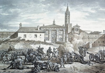 Italian Countryside: The Occupation of Verona by the French Army of Napoleon Bonaparte by French School