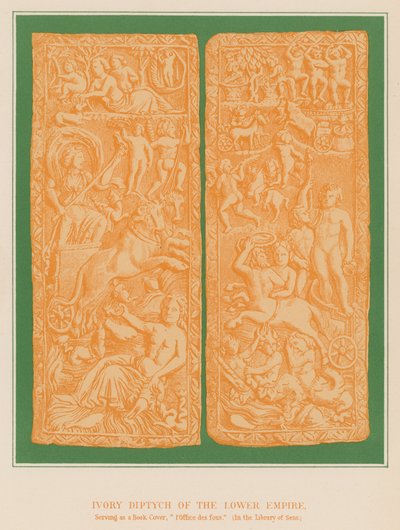 Ivory Diptych of the Lower Empire by French School