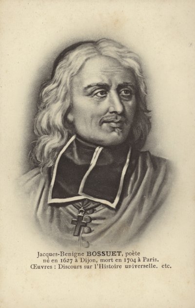 Jacques-Benigne Bossuet (1627-1704) by French School