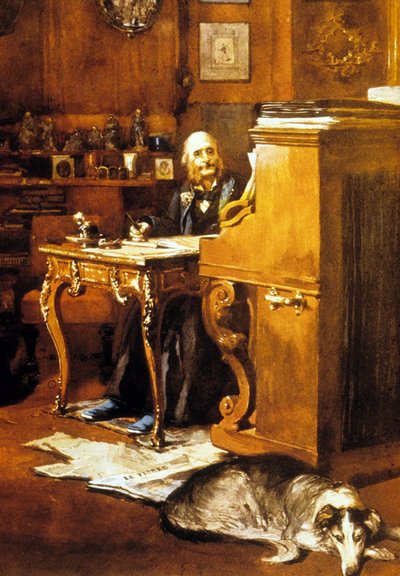 Jacques Offenbach by French School