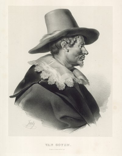 Jan van Goyen, Dutch artist by French School