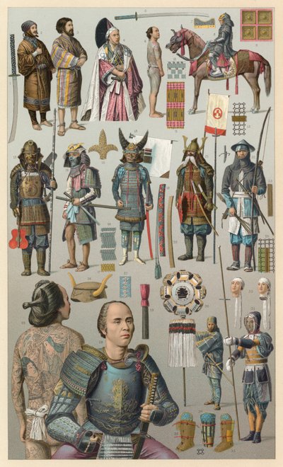 Japan Costume by French School