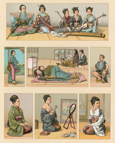 Japan Costume by French School