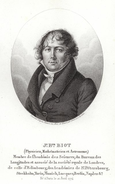 Jean-Baptiste Biot by French School