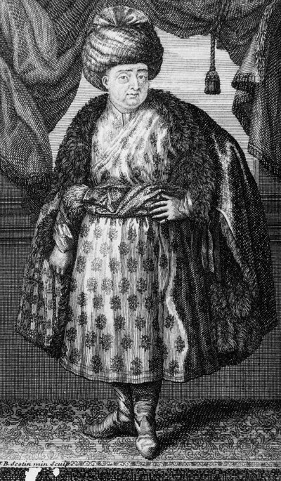 Frontispiece to The Six Voyages of Jean-Baptiste Tavernier by Jean-Baptiste Tavernier, published 1713 by French School