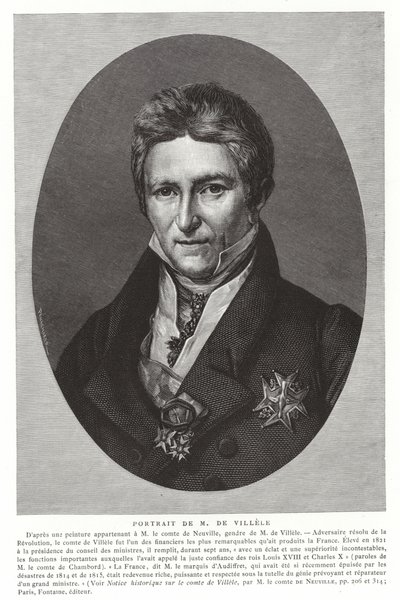 Jean-Baptiste de Villele by French School