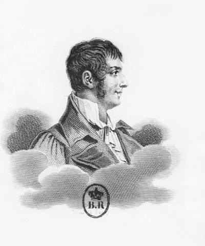 Jean-Charles-Julien Luce de Lancival (engraving) by French School