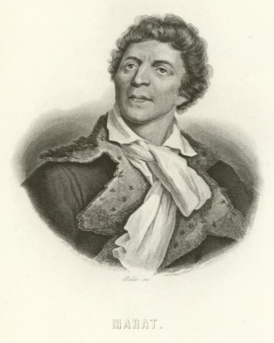 Jean-Paul Marat by French School