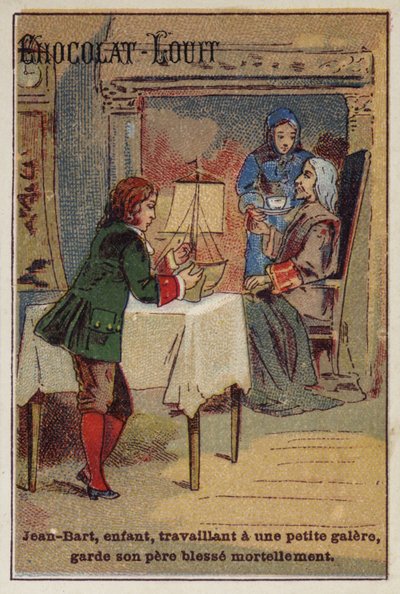 Jean Bart, 17th Century French naval commander and privateer, as a child by French School