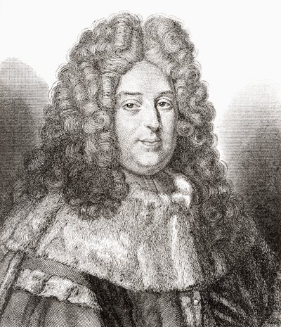 Jean Bouhier, 1673 - 1746. French magistrate, jurisconsultus, historian, translator, bibliophile and scholar. From Les Heures Libres published 1908. by French School