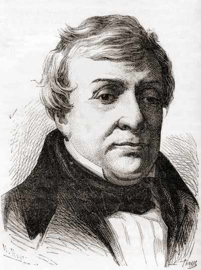 Jean Claude Eugène Péclet, from 