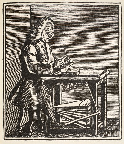 Jean Ruaux, illustration from Histoire de la Nation Francaise, Sciences, Volumes I & II by French School