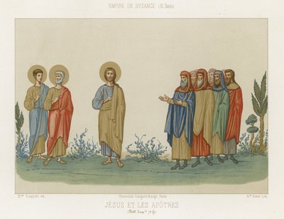Jesus and the Apostles by French School