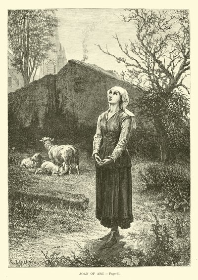Joan of Arc by French School