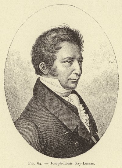 Joseph-Louis Gay-Lussac by French School