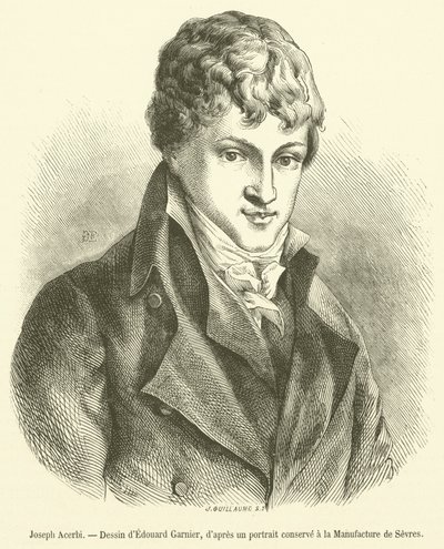 Joseph Acerbi (engraving) by French School